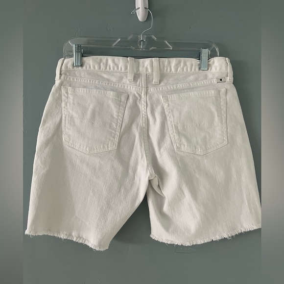 Lucky Brand White Jean Laguna Shorts with Fringe hem - Picture 3 of 6